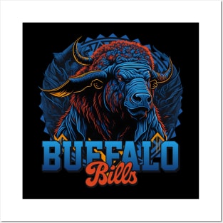 Buffalo Bills Logo Team! Posters and Art